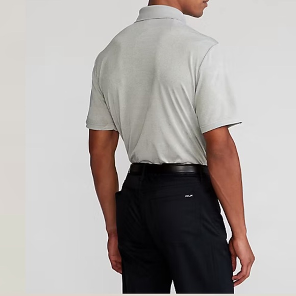 Ralph Lauren RLX Men's Performance Golf Polo Mesh Gray Camo Med EUC - Picture 12 of 15
